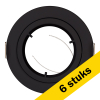 Aanbieding: 6x Bailey Inbouwarmatuur GU10 | Rond | Zwart | 70 mm | IP20 LBA00128 - 1