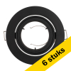 Aanbieding: 6x Bailey Inbouwarmatuur GU10 | Rond | Zwart | 80 mm | IP20 LBA00130 - 1