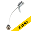 Aanbieding: 6x Bailey LED Lamphouder GU10 | 25 cm | Wit LBA00118 - 1