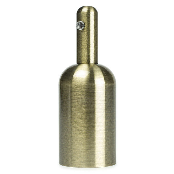 Bailey E27 lamphouder Fles antiek brons (Bailey)  LBA00086 - 1