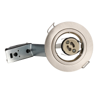 Bailey Inbouwarmatuur GU10 | Rond | RVS geborsteld | 70 mm | IP20  LBA00121