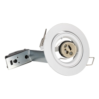 Bailey Inbouwarmatuur GU10 | Rond | Wit | 80 mm | IP20  LBA00123