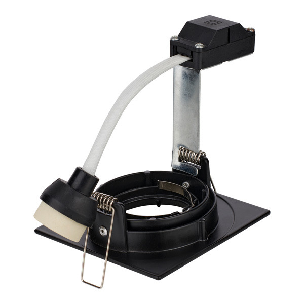 Bailey Inbouwarmatuur GU10 | Vierkant | Zwart | 80 mm | IP20  LBA00143 - 2