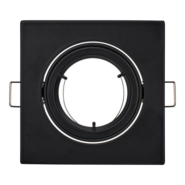 Bailey Inbouwarmatuur GU10 | Vierkant | Zwart | 80 mm | IP20  LBA00143 - 3