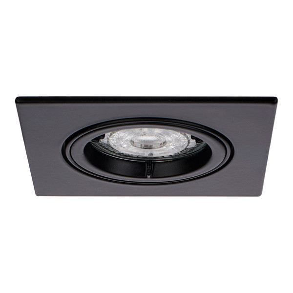 Bailey Inbouwarmatuur GU10 | Vierkant | Zwart | 80 mm | IP20  LBA00143 - 5