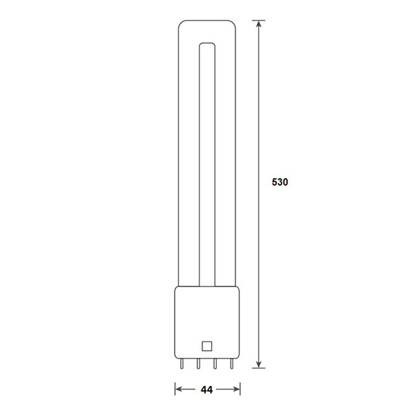 Bailey LED PL lamp | 2G11 | 4000K | 2500 lumen | 20W (40W) LBA00344 - 2