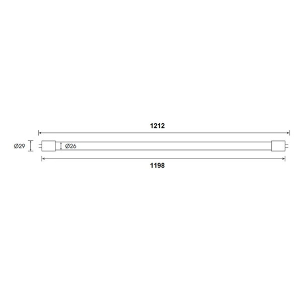 Bailey LED TL buis 120 cm met sensor | 4000K (940) | 2000 lumen (SO) | T8 (G13) | 18W (36W) LBA00461 - 5
