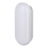 Bailey LED bulkhead switch met sensor | Ovaal | 3000-4000K | 1500 lumen | IP53 | Grijs LBA00453