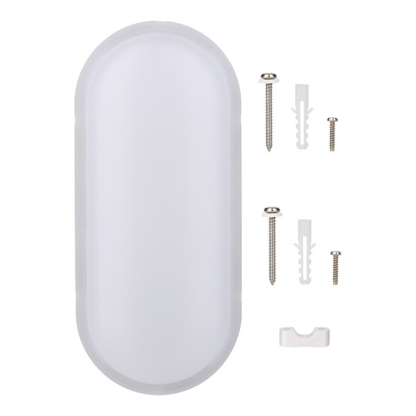 Bailey LED bulkhead switch met sensor | Ovaal | 3000-4000K | 1500 lumen | IP53 | Grijs LBA00453 - 2