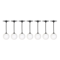 Bailey LED feestverlichting buiten | 7.3 meter | Globe G100 | Extra warm wit LBA00437