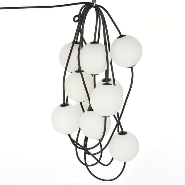 Bailey LED feestverlichting buiten | 7.7 meter | Globe G100 | Extra warm wit LBA00436 - 1