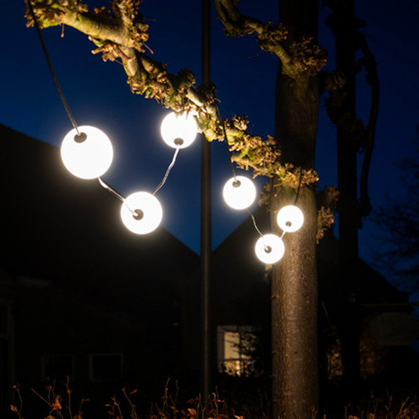 Bailey LED feestverlichting buiten | 7.7 meter | Globe G100 | Extra warm wit LBA00436 - 8