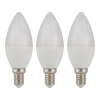 Bailey LED lamp E14 | Kaars C35 | Mat | 2700K | 5.5W (40W) | 3 stuks LBA00389 - 2
