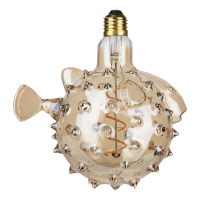 Bailey LED lamp E27 | Blaasvis | Filament | Goud | 1900K | Dimbaar | 4W  LBA00272