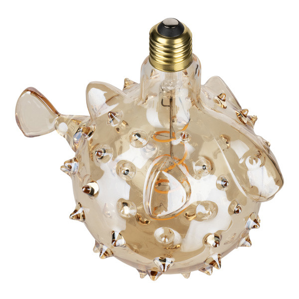 Bailey LED lamp E27 | Blaasvis | Filament | Goud | 1900K | Dimbaar | 4W  LBA00272 - 2