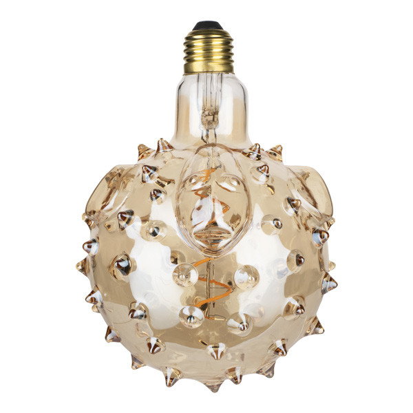Bailey LED lamp E27 | Blaasvis | Filament | Goud | 1900K | Dimbaar | 4W  LBA00272 - 3