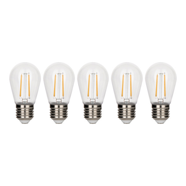 Bailey LED lamp E27 | Edison ST64 | Filament | Helder | 2700K | 2W (21W) | 5 stuks LBA00384 - 1