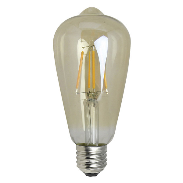 Bailey LED lamp E27 | Edison ST64 | Outoor Filament | Goud | 2200K | IP65 | 4W  LDR08076 - 1
