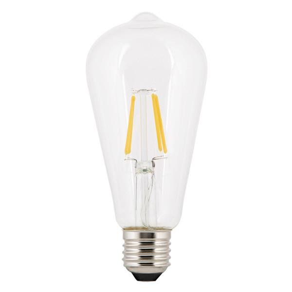 Bailey LED lamp E27 | Edison ST64 | Sensorlamp dag/nacht | Filament | Helder | 2700K | 4W  LDR08071 - 1