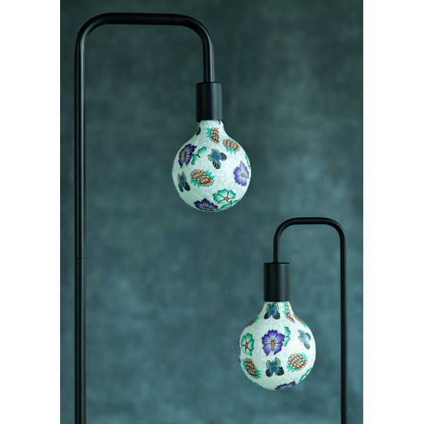 Bailey LED lamp E27 | Globe G125 | Bloemen | Wit | 1900K | Dimbaar | 7W  LBA00279 - 3