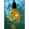 Bailey LED lamp E27 | Globe G125 | Bloemen | Zwart | 1900K | Dimbaar | 7W  LBA00280 - 4