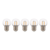 Bailey LED lamp E27 | Kogel G45 | Filament | Helder | 2700K | 2W (19W) | 5 stuks LBA00379 - 1