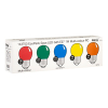 Bailey LED lamp E27 | Kogel G45 | Mat | RGB | 1W | 5 stuks LBA00378 - 1
