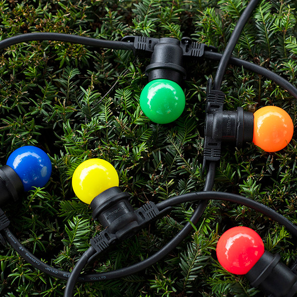 Bailey LED lamp E27 | Kogel G45 | Mat | RGB | 1W | 5 stuks LBA00378 - 4