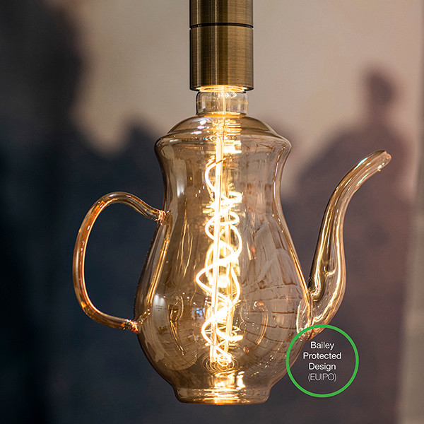 Bailey LED lamp E27 | Theepot | Filament | 1900K | Dimbaar | 4W LBA00263 - 2