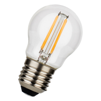 Bailey LED lamp E27 met sensor | Dag/Nacht sensor | Kogel G45 | Filament | 2700K | 2.5W (28W) LDR08178
