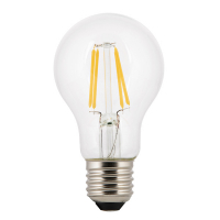 Bailey LED lamp E27 met sensor | Dag/Nacht sensor | Peer A60 | Filament | 2700K | 4W (37W) LDR08069