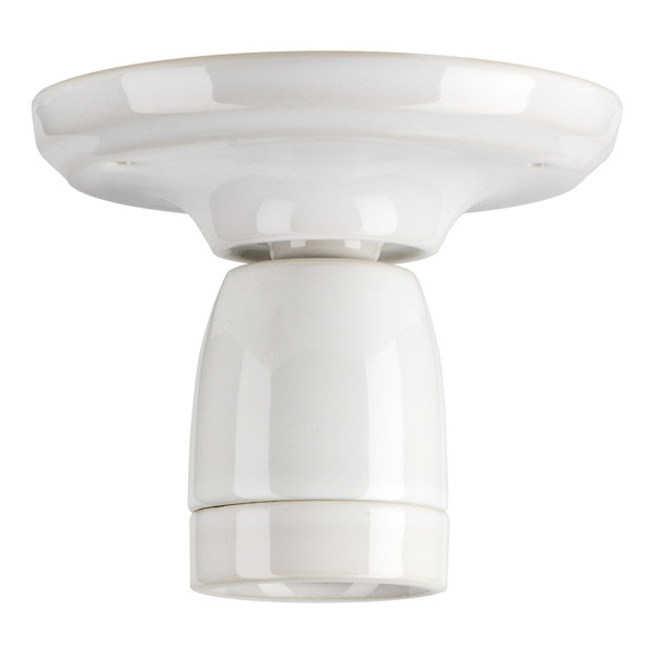 Bailey Lamphouder E27 | Ø 10.5 cm | Rond | Wit  LBA00227 - 1