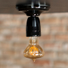 Bailey Lamphouder E27 | Ø 10.5 cm | Rond | Zwart  LBA00226 - 3