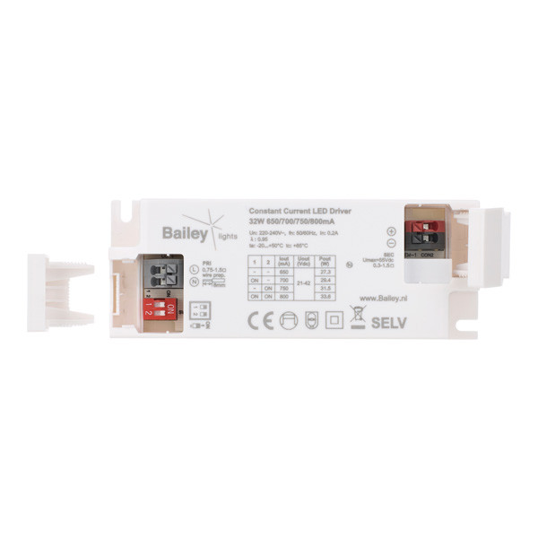 Led driver dimbaar | 32W | 21-24V AC | TOPO CC | Bailey LBA00460 - 2