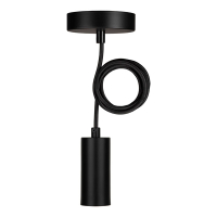 Bailey Pendelset E27 | Rond | Zwart | Ø 44 mm  LBA00278
