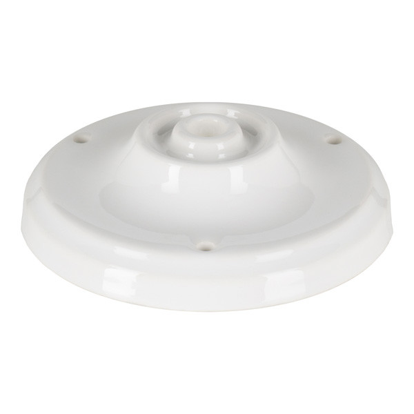 Bailey Plafondkap | Ø 10 cm | Rond | Porselein | Wit  LBA00223 - 3
