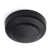 Plafondkap klein zwart Ø10 x 4 cm 