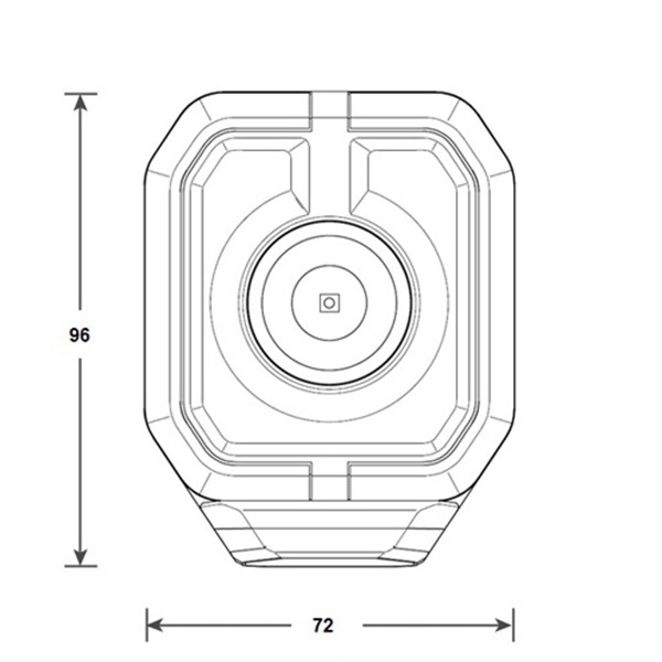 Bailey RoBust LED pocket | USB-C oplaadbaar | Rood + 4000-8000K | 1000 lumen LBA00440 - 10