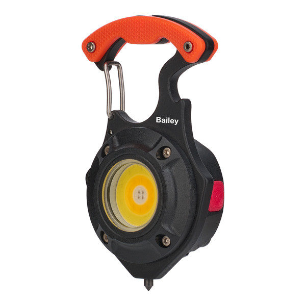 Bailey Robust LED sleutelhanger | USB-C oplaadbaar | Rood + 4000-8000K | 500 lumen LBA00439 - 1