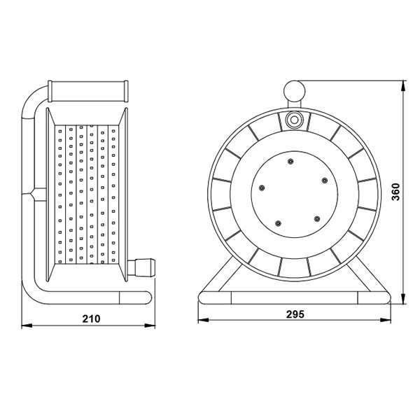 Bailey Robust Plus LED lichtslang op haspel 25 meter | 4000K | 21.250 lumen | IP65 | 225W LBA00471 - 7