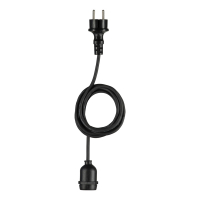 Bailey Snoerpendel E27 | 3 meter | Zwart | Ø 39 mm  LBA00268