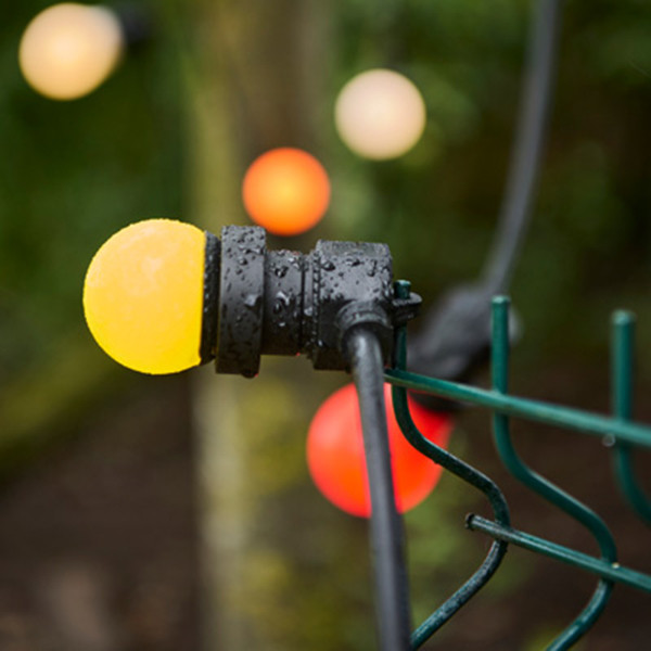 Bailey lichtsnoer buiten | 15 meter | E27 | 30 lampjes LBA00435 - 6