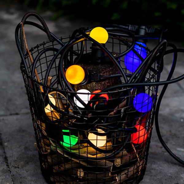 Bailey lichtsnoer koppelbaar | 25 meter | E27 | 25 lampjes LBA00432 - 7