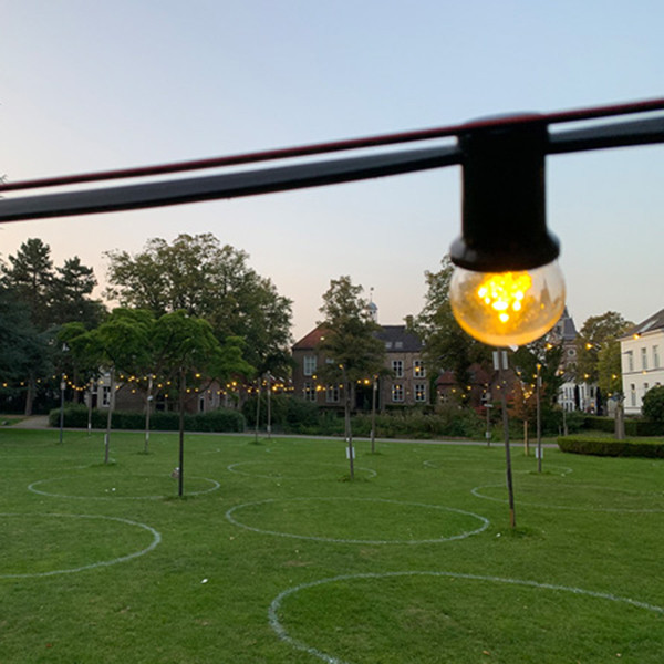 Bailey lichtsnoer koppelbaar | 50 meter | E27 | 50 lampjes LBA00433 - 4