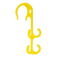 Bailey montagehaak | Geschikt voor RoBust Rope lichtslangen | Geel LBA00476