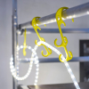 Bailey montagehaak | Geschikt voor RoBust Rope lichtslangen | Geel LBA00476 - 5