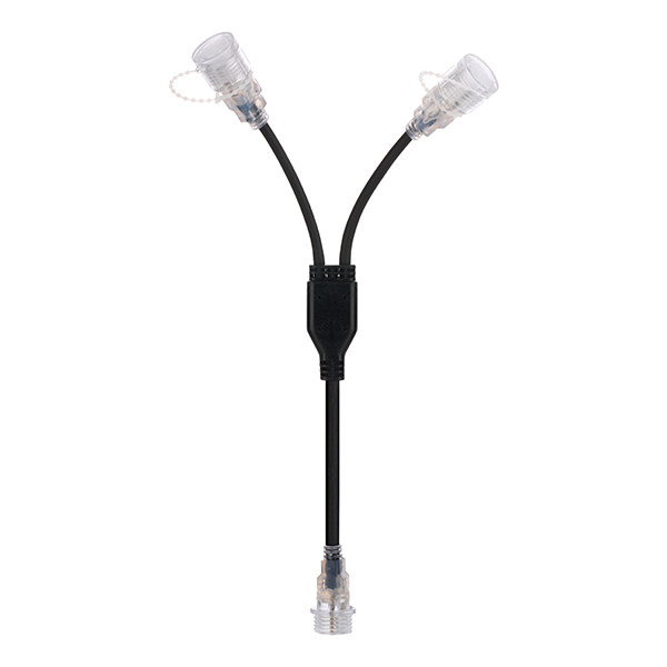 Bailey splitter 2-uitgangen (2Y) | Geschikt voor RoBust Rope Plus lichtslangen LBA00491 - 1