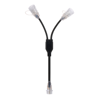 Bailey splitter 2-uitgangen (2Y) | Geschikt voor RoBust Rope Plus lichtslangen LBA00491