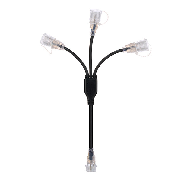 Bailey splitter 3-uitgangen (3Y) | Geschikt voor RoBust Rope Plus lichtslangen LBA00490 - 1