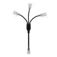 Bailey splitter 3-uitgangen (3Y) | Geschikt voor RoBust Rope Plus lichtslangen LBA00490